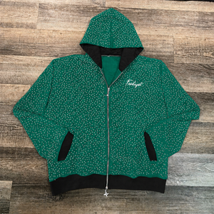 Green W Black